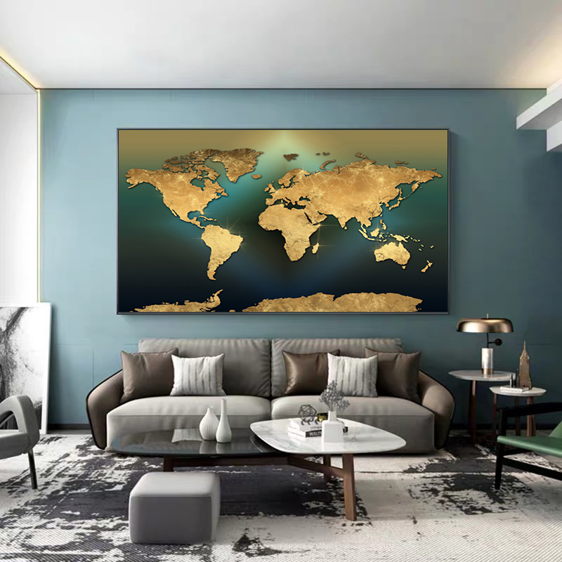 Modern Minimalist World Map Ar - Star Map Poster review and price